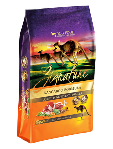 Zignature Kangaroo Grain Free Dry Dog Food 3 sizes | Perromart Online Pet Store Singapore